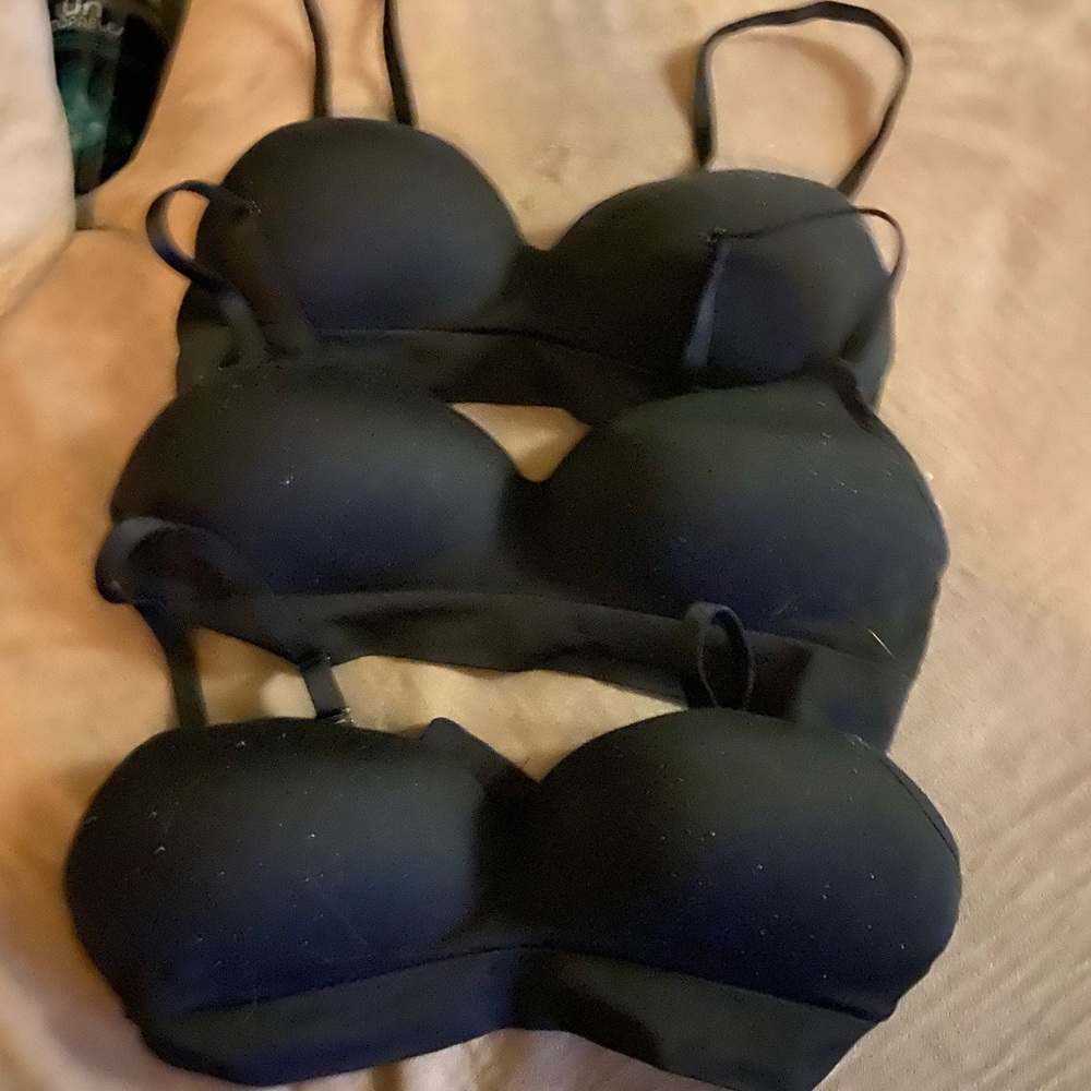 3 sets of bras